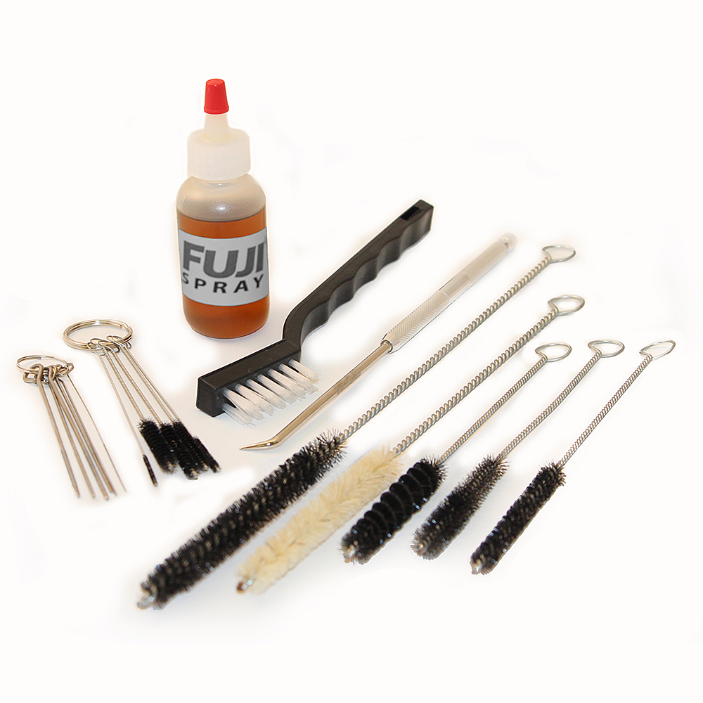 K Tool 80989 Paint Spray Gun Cleaning Kit, Assorted Brushes and Tools, Safe  to Use with Solvents